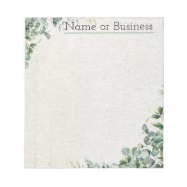 Bloco De Notas Eucalyptus