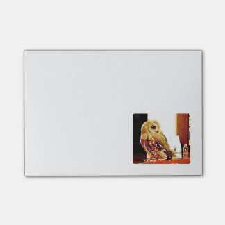 Bloco De Notas Eurasian scops owl Post-it® Sticky Notes