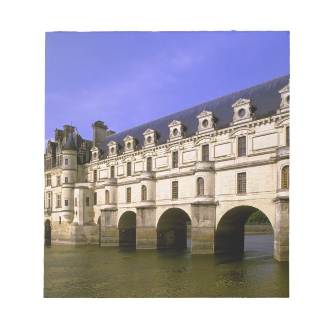 Bloco De Notas Europa, França, Vale do Loire. Castelo (Frente)