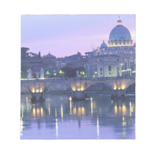 Bloco De Notas Europa, Itália, Roma, O Vaticano. St. Peter's &