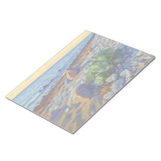 Bloco De Notas Evening light on the coast of Vormsi