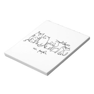 Bloco De Notas Ew, Pessoas Engraçadas, Amantes De Gato