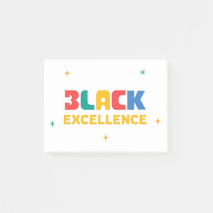 Bloco De Notas Excelência negra