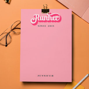 Bloco De Notas Executador Executando Motivação da Fonte Retroativ