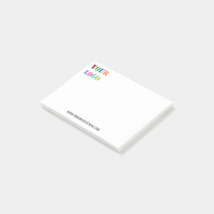 Bloco De Notas Exemplo de logotipo personalizado e texto para bus