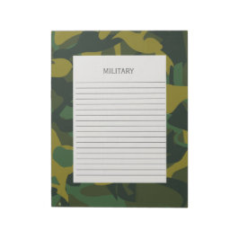 Bloco De Notas Exército Militar de Camuflagem
