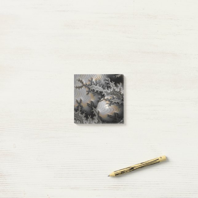 Bloco De Notas Explorando o Realm Mandelbrot (Na mesa)