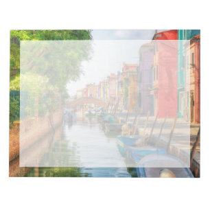 Bloco De Notas Explore o Charme Vibrante de Burano