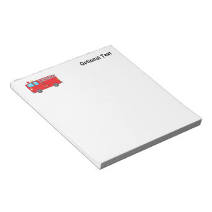 Bloco De Notas Fabuloso caminhão de bombordo