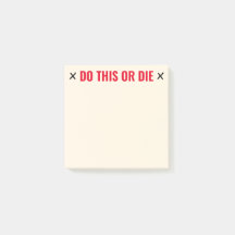 Faça isto ou para morrer engraçado