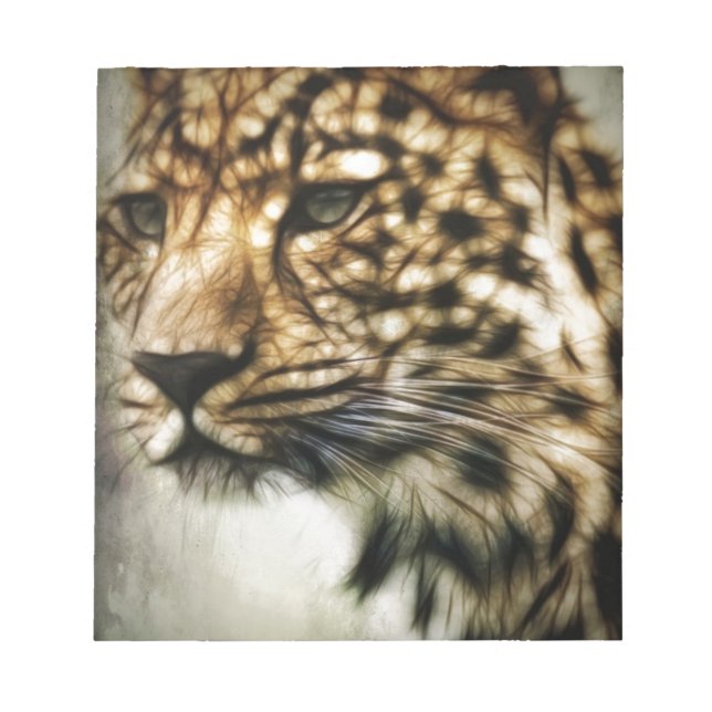 Bloco De Notas Face-leopardo (Frente)