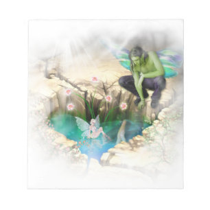 Bloco De Notas Faerie em Elven Pond Vignette