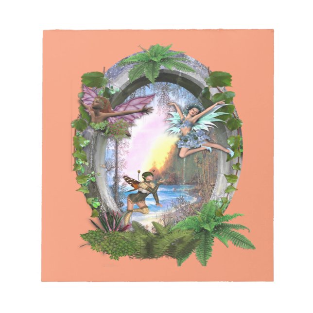 Bloco De Notas Fairy Kingdom (Frente)