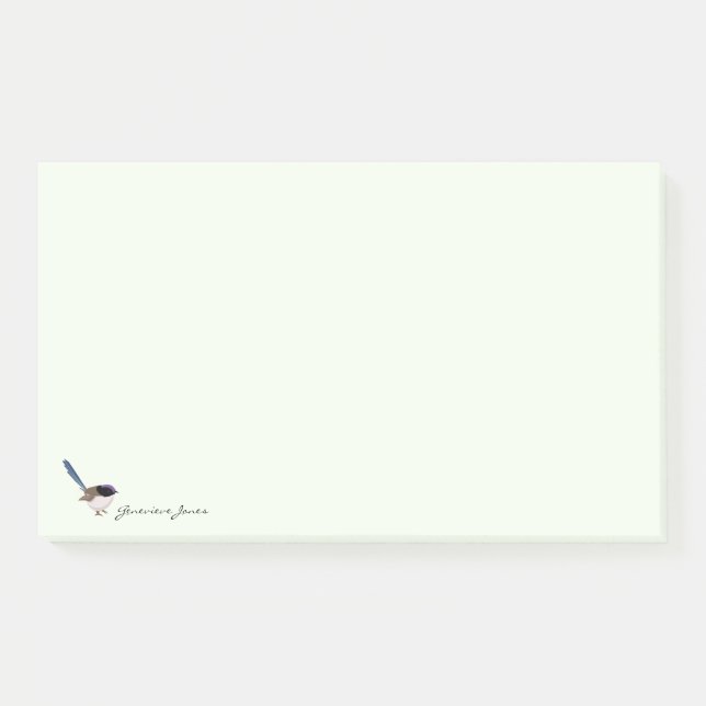 Bloco De Notas Fairy Wren (Frente)