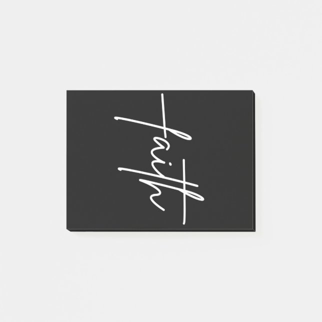 Bloco De Notas Faith (Frente)