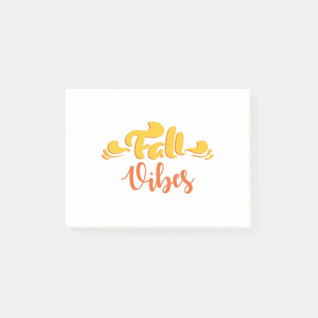 Bloco De Notas Fall Vibes (Frente)
