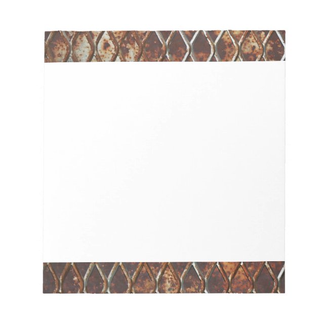 Bloco De Notas Falln Rusted Window (Frente)