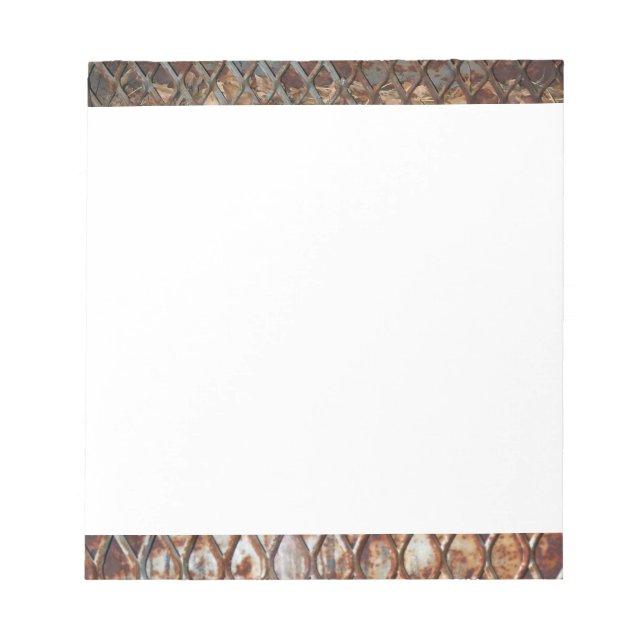 Bloco De Notas Falln Rusty Grate (Frente)