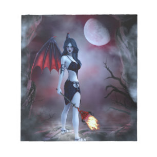 Bloco De Notas Fantasia de Succubus