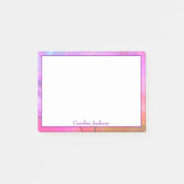 Bloco De Notas Fantasia floral personalizada