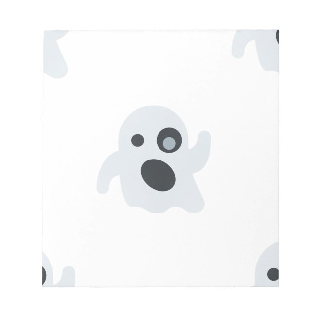 Bloco De Notas fantasma emoji (Frente)