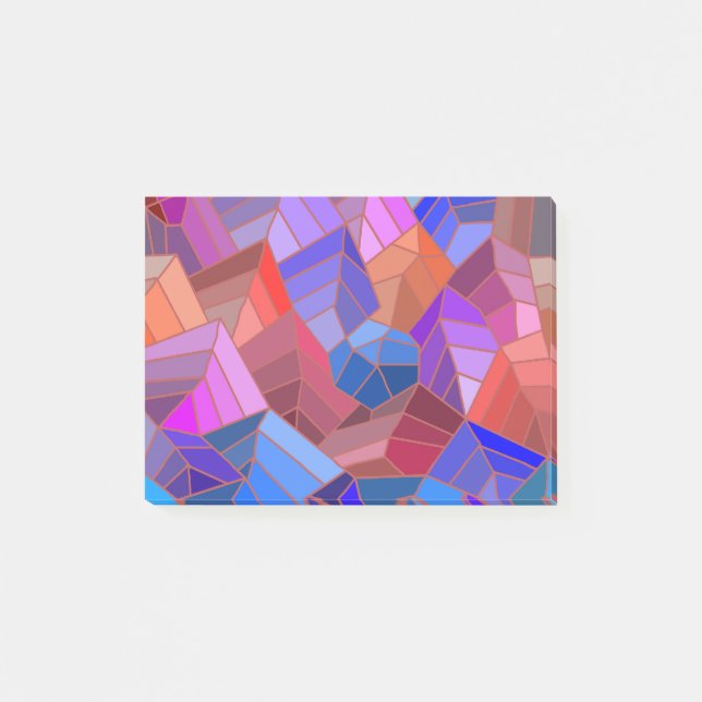 Bloco De Notas Fantasy Mountains View from the Sky (Frente)