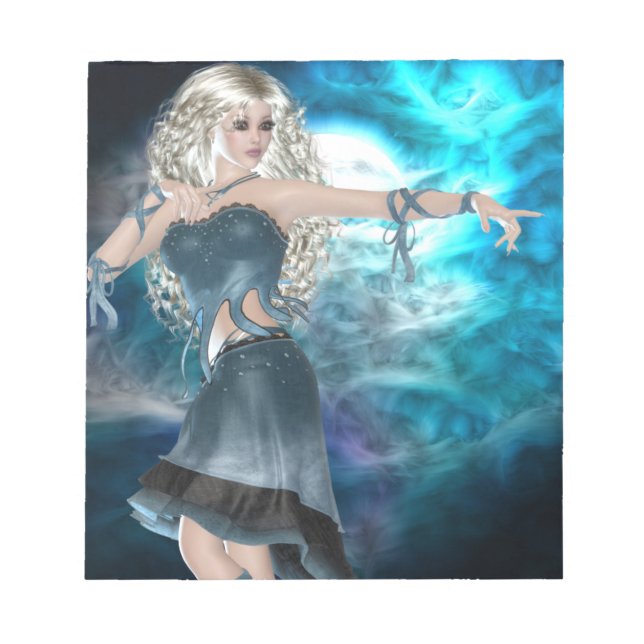Bloco De Notas Fantasy Sky Siren (Frente)
