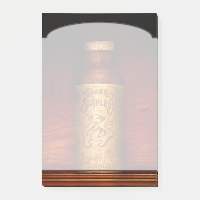 Bloco De Notas Farmácia - O óleo de Cobra original (Frente)