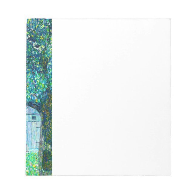Bloco De Notas Farmhouse Gustav Klimt na Alta Áustria (Frente)