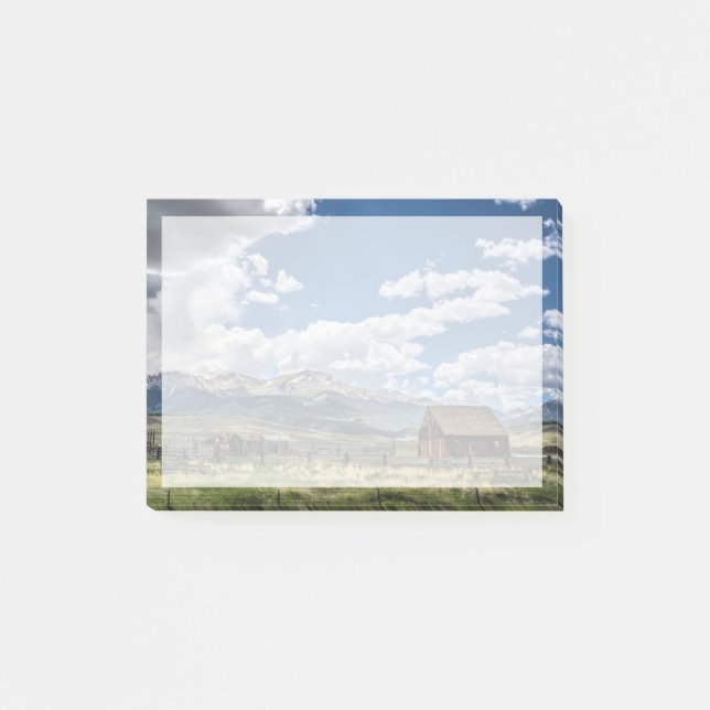 Bloco De Notas Farms | Farm Below the Colorado Mountains (Frente)