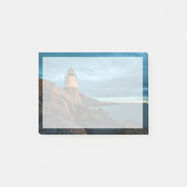 Bloco De Notas Faróis | Castelo Hill Lighthouse (Frente)