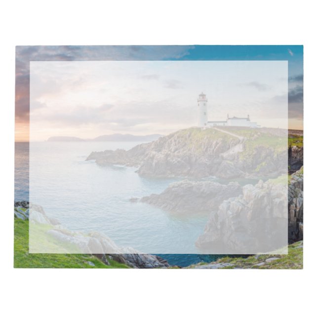 Bloco De Notas Faróis | Fanad Head Lighthouse Irlanda (Frente)