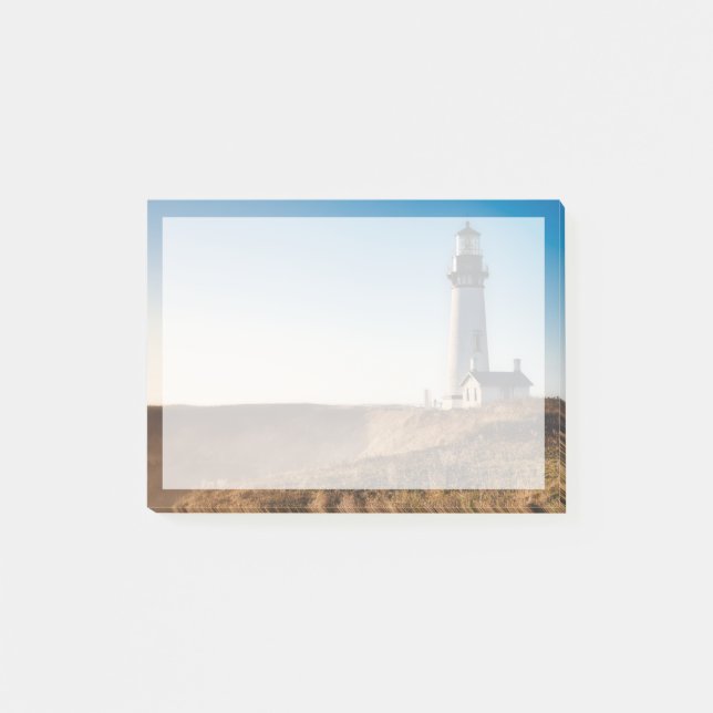 Bloco De Notas Faróis | Farol Chefe Yaquina Oregon (Frente)
