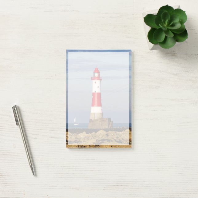 Bloco De Notas Faróis | Farol de Beachy Head Inglaterra (Escritótio)