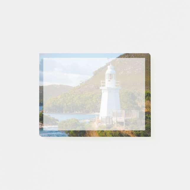 Bloco De Notas Faróis | Farol de Bonnet Island (Frente)