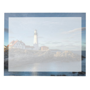 Bloco De Notas Faróis Farol de Cabeça de Portland