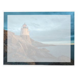 Bloco De Notas Faróis Farol de Castle Hill
