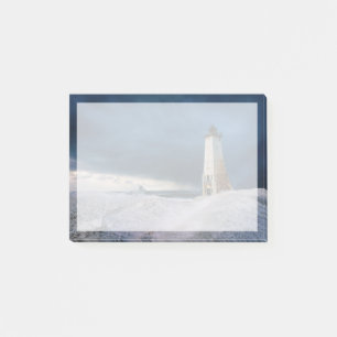 Bloco De Notas Faróis Lago Frankfort Lighthouse Michigan