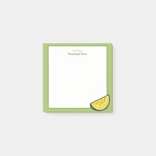 Bloco De Notas Fatia de Sol Frame Amarelo