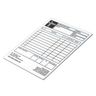 Bloco De Notas Fatura/cotação de grandes empresas Pro-Logo