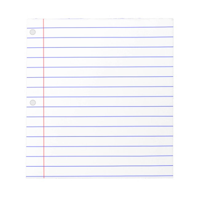 BLOCO DE NOTAS FAZER BLOQUEIO DE PAPEL DO NOTEBOOK PERSONALIZADO  (Frente)