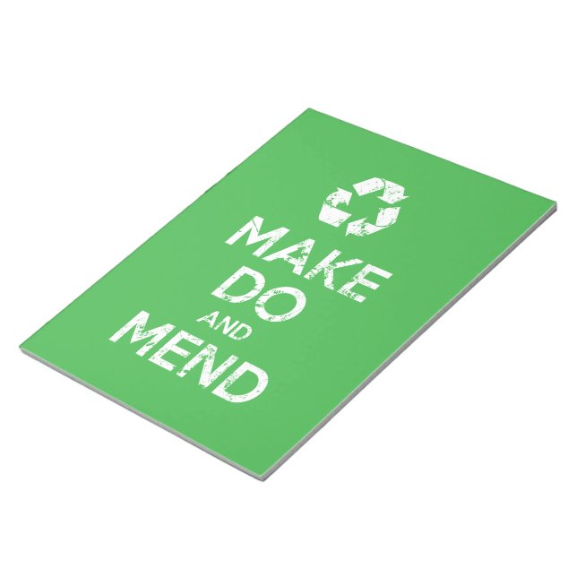 Bloco De Notas Fazer com e Mend (Inclinado)