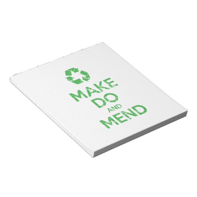 Bloco De Notas Fazer com e Mend (Inclinado)