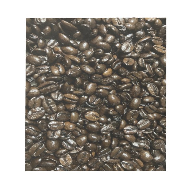 Bloco De Notas Feijões de café (Frente)