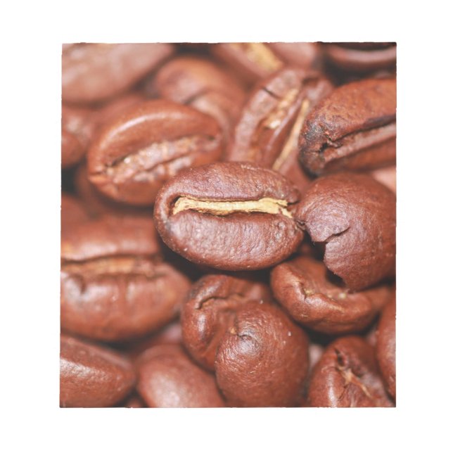 Bloco De Notas Feijões de café torrados (Frente)