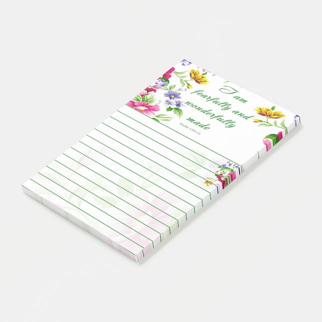 Bloco De Notas Feita maravilhosamente (Inclinado)