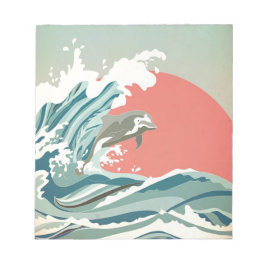 Bloco De Notas Felicidade dos golfinhos