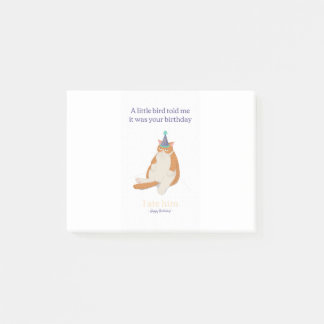 Bloco De Notas Feliz Aniversário Grumpy Design