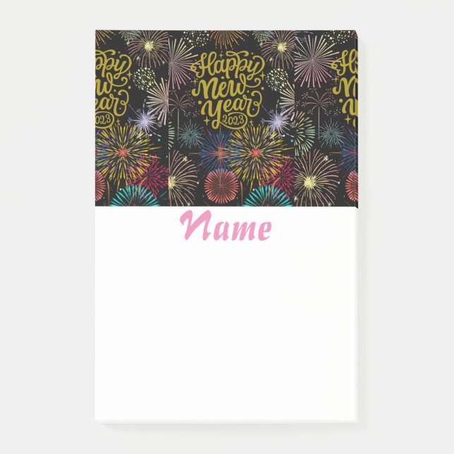 Bloco De Notas Feliz ano novo 2023 Thunder_Cove (Frente)