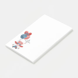 Bloco De Notas Feliz Dia da Independência Gnome